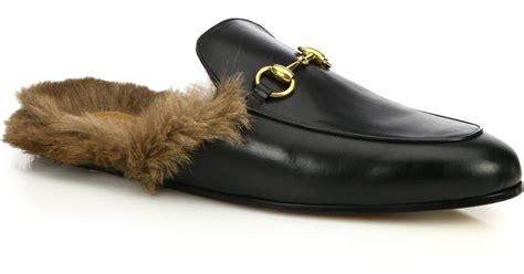 gucci fur slides women|gucci fur slides men's.